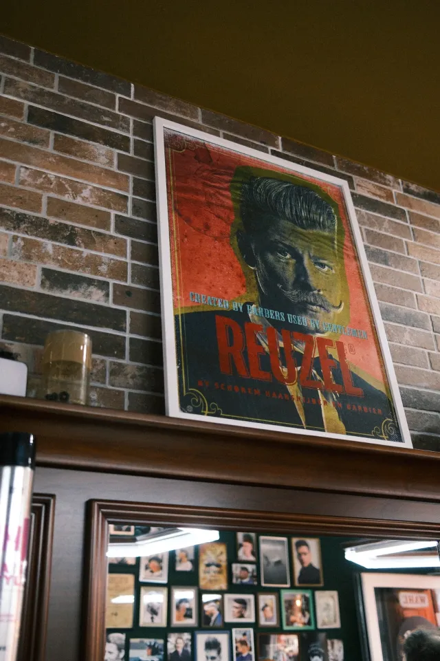 Detail der Barbershop-Einrichtung
